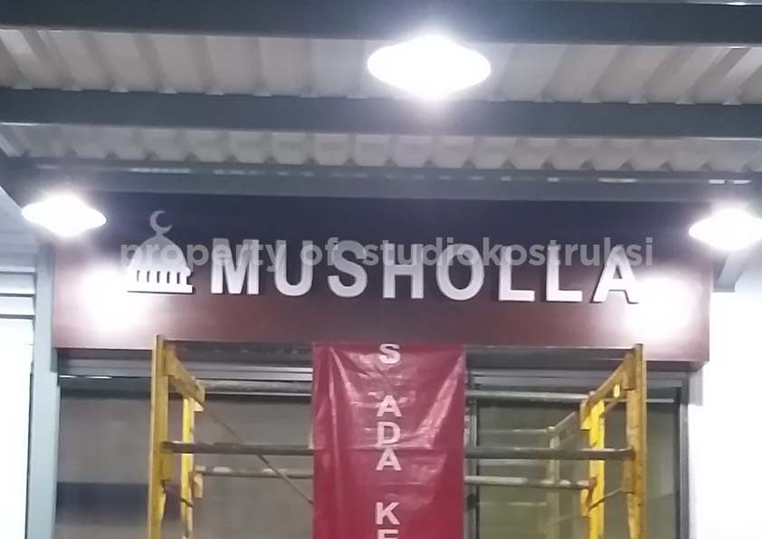 Jasa Konstruksi Pembuatan Letter Sign di Jabodetabek