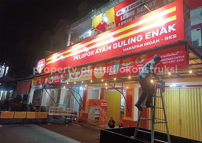Jasa Konstruksi Pembuatan Signboard di Jabodetabek
